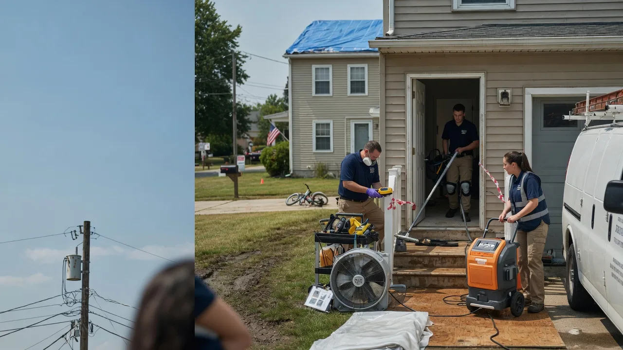 Water Damage Repair in Westfield, IN near me